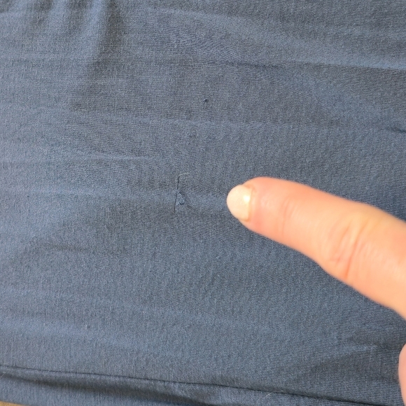 Victoria's Secret Blue Button-Down Top - Picture 8 of 10